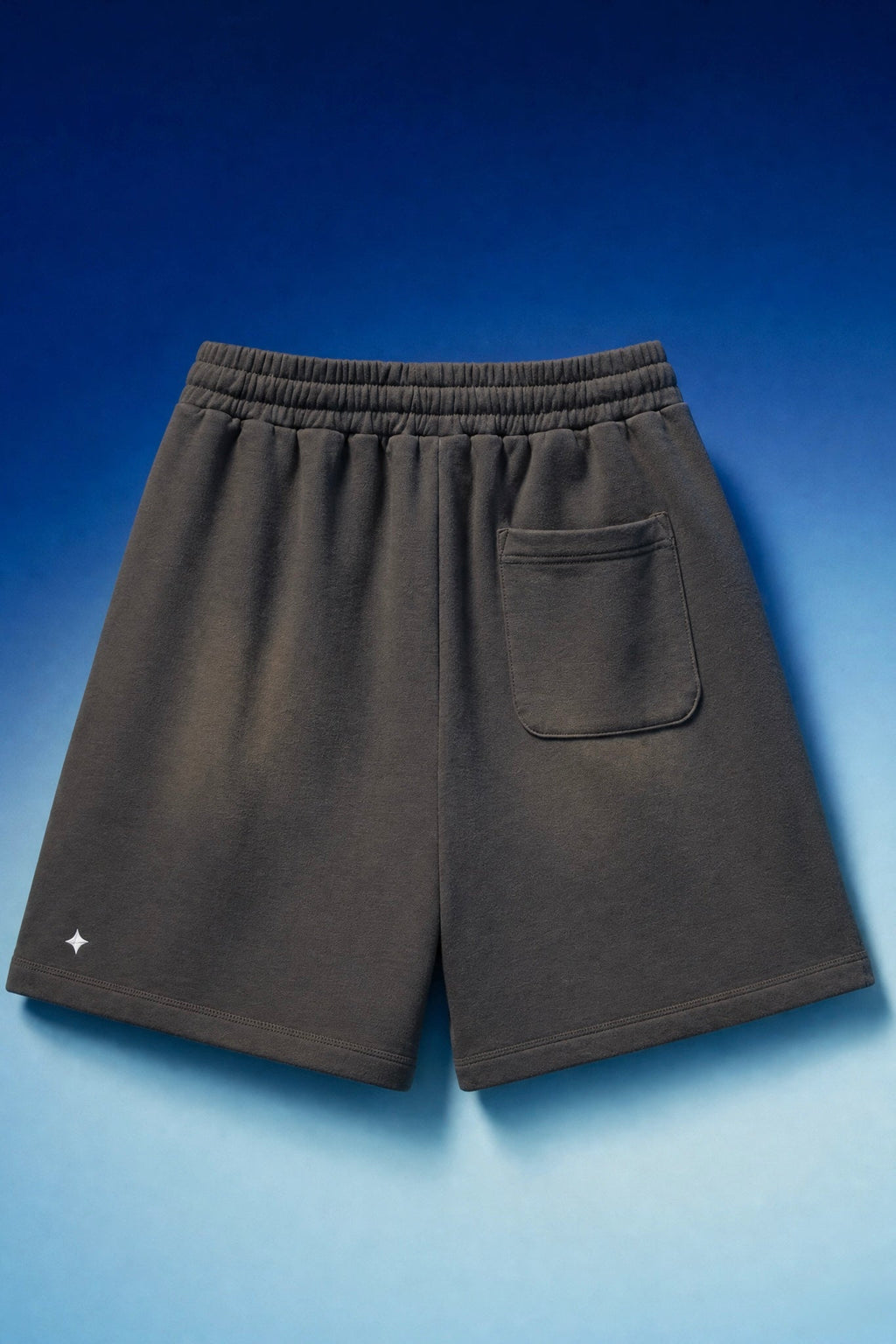 TREV Curated Unisex Club's Owner Sun Fade Raw Edge Short