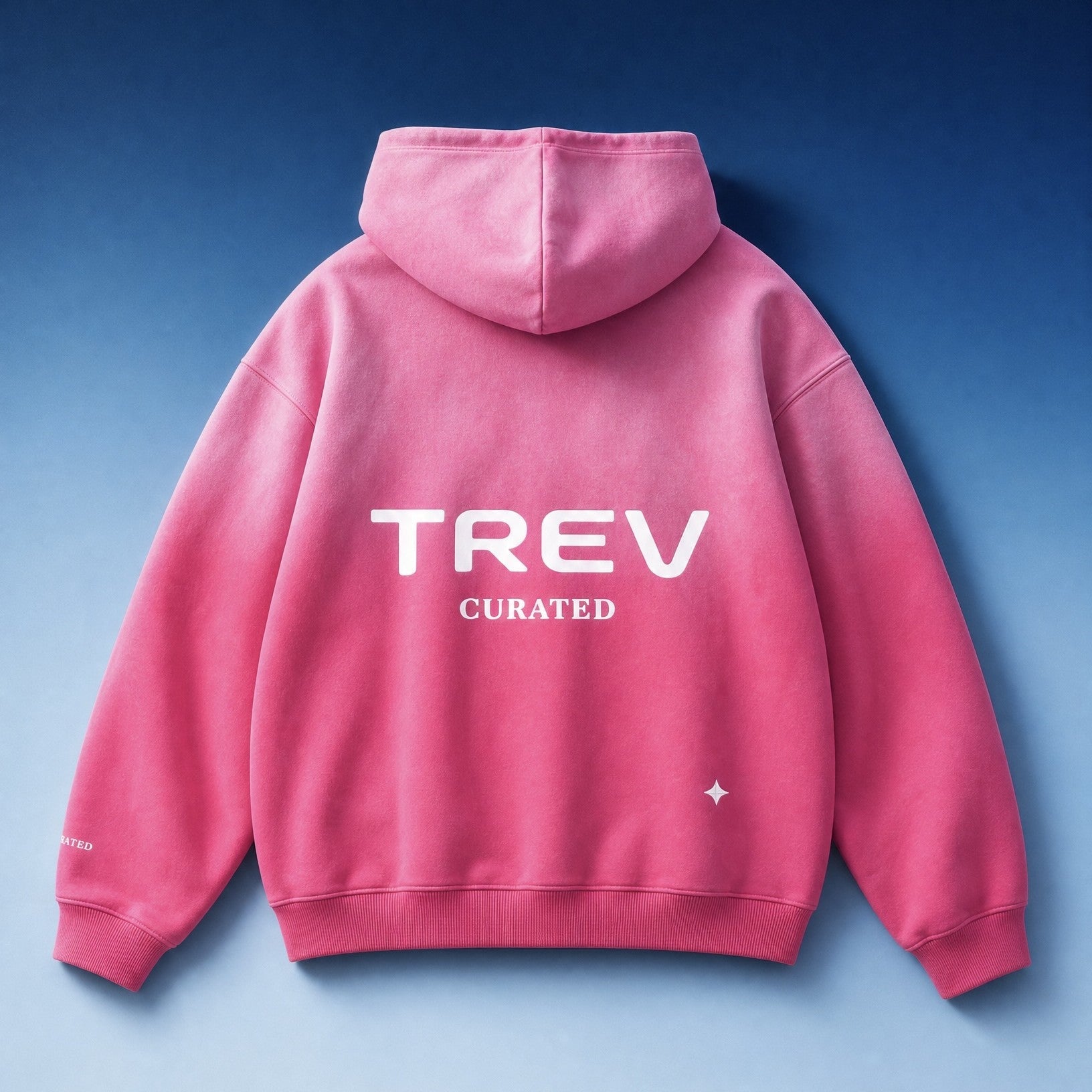 TREV Curated Sunfade Oversized Hoodies