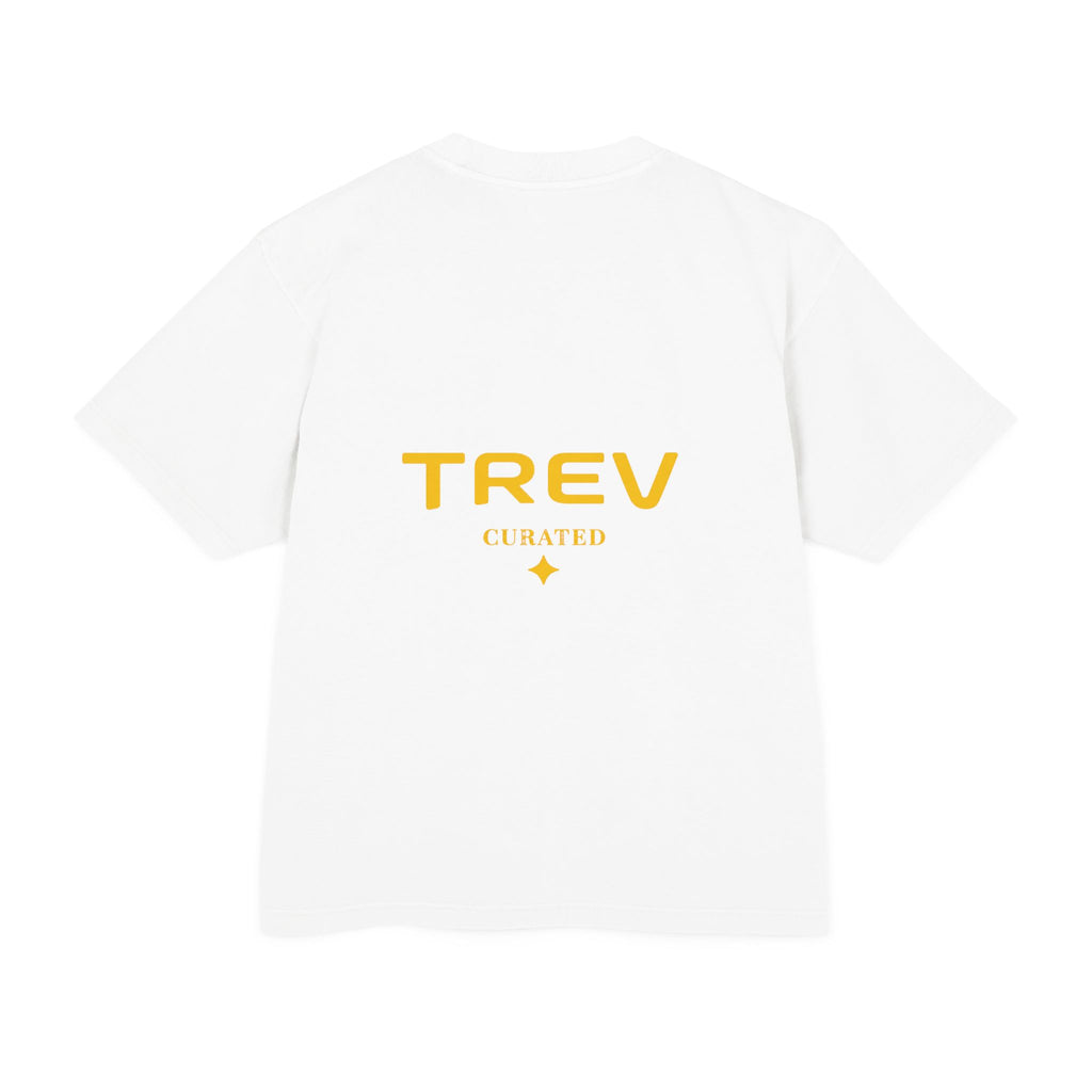 T-shirt urbain blanc/rouge TREV Curated