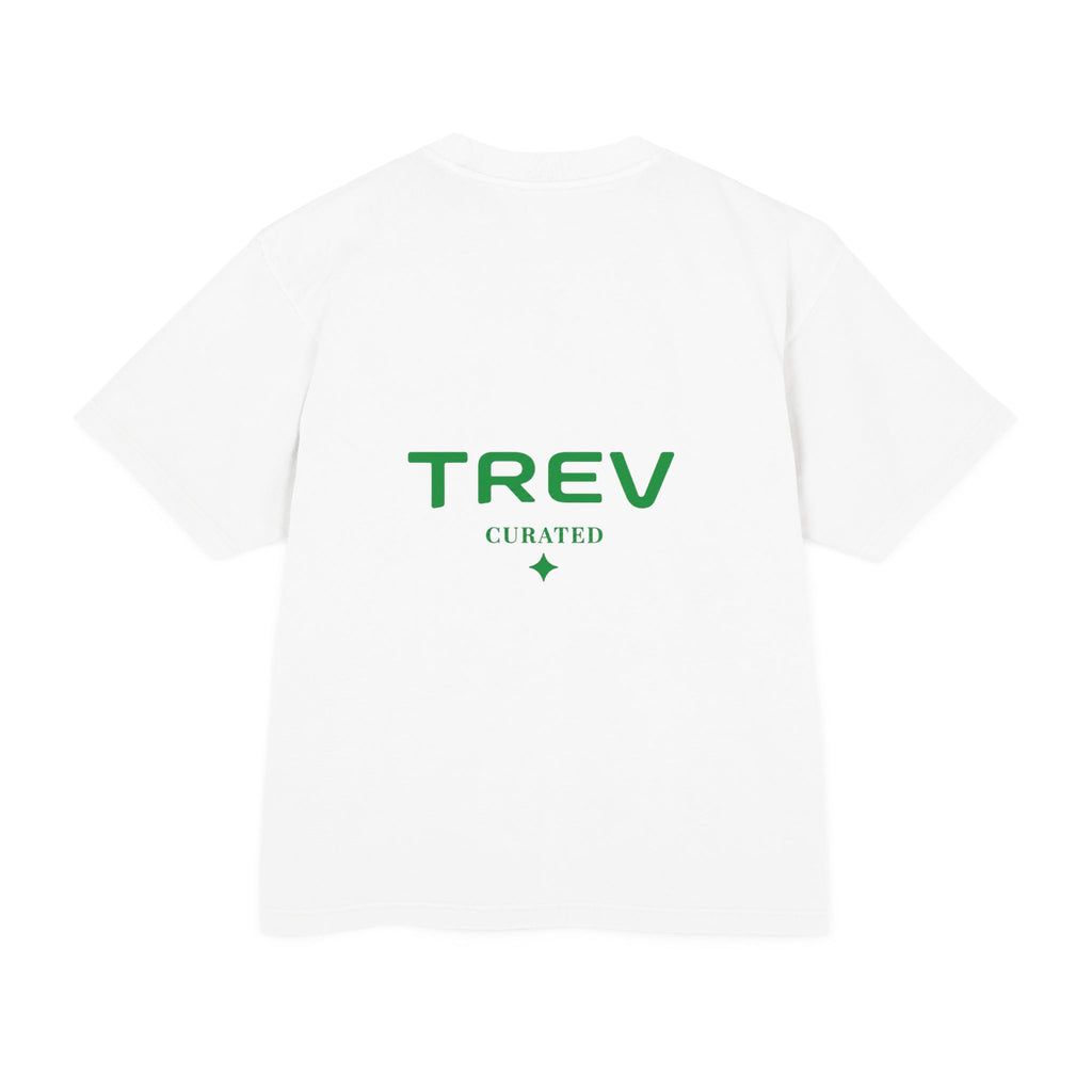 T-shirt urbain blanc/rouge TREV Curated