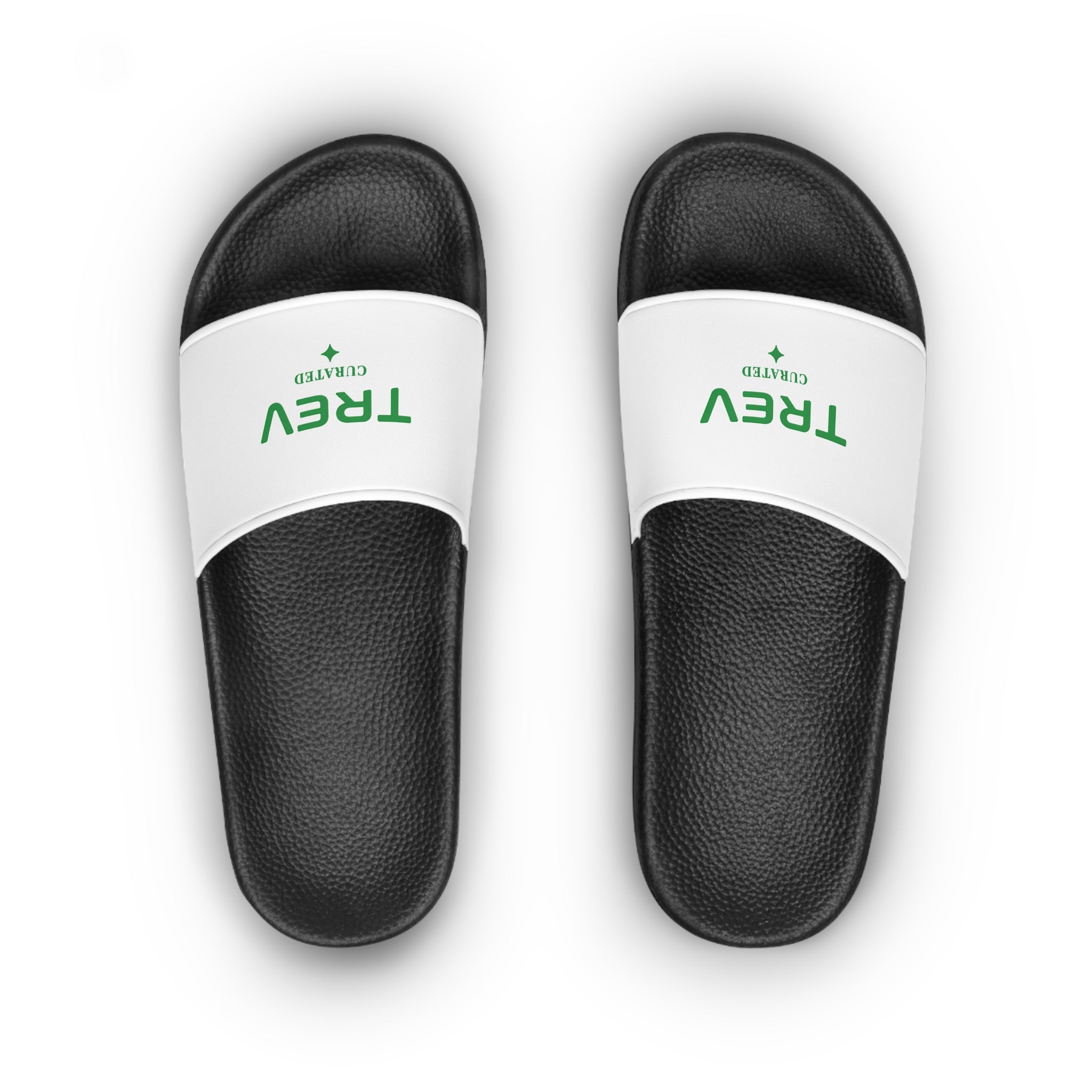 Sandales compensées TREV blanches/rouges pour femme
