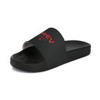 TREV Curated Men's Black Slide Sandals