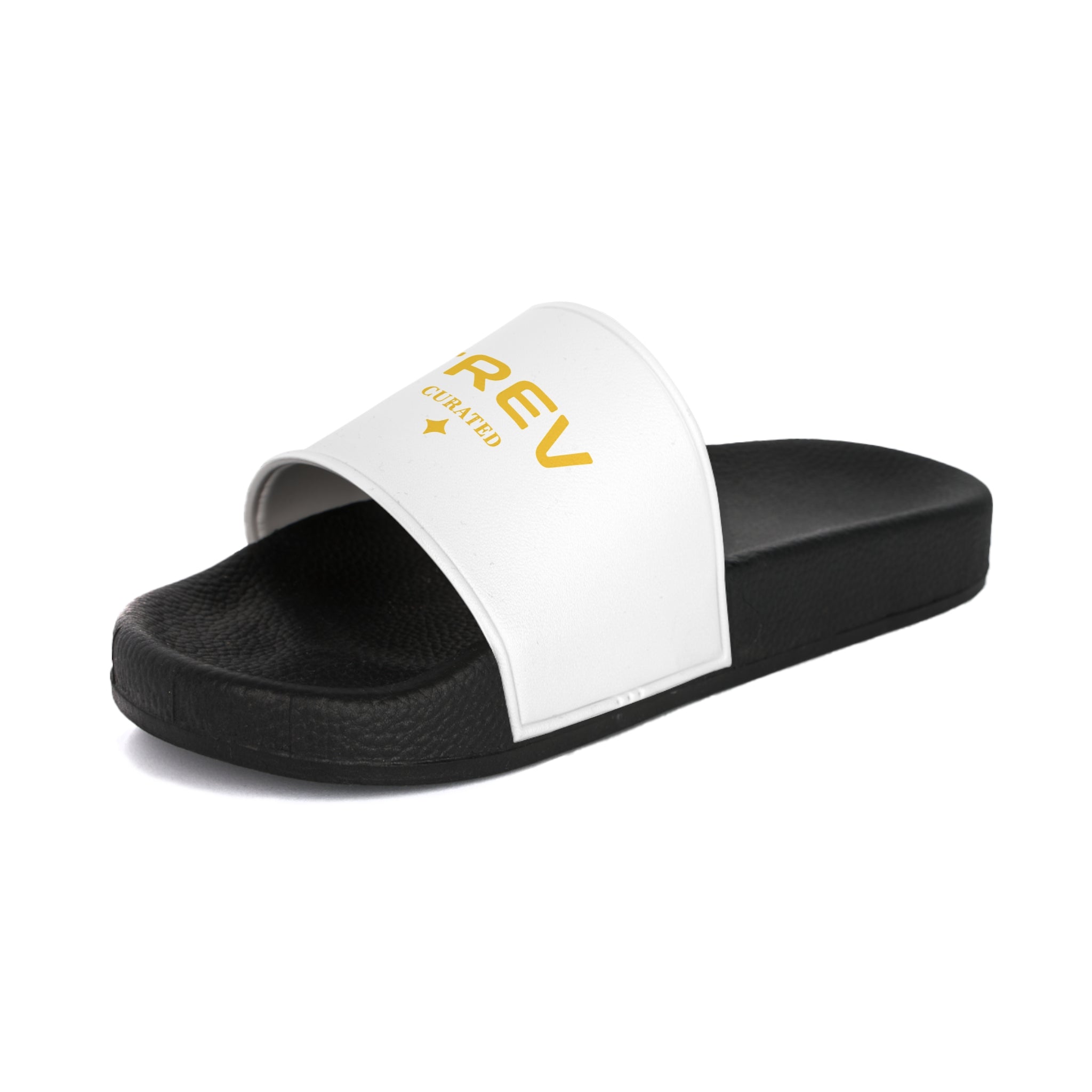 Sandales compensées TREV blanches/rouges pour femme