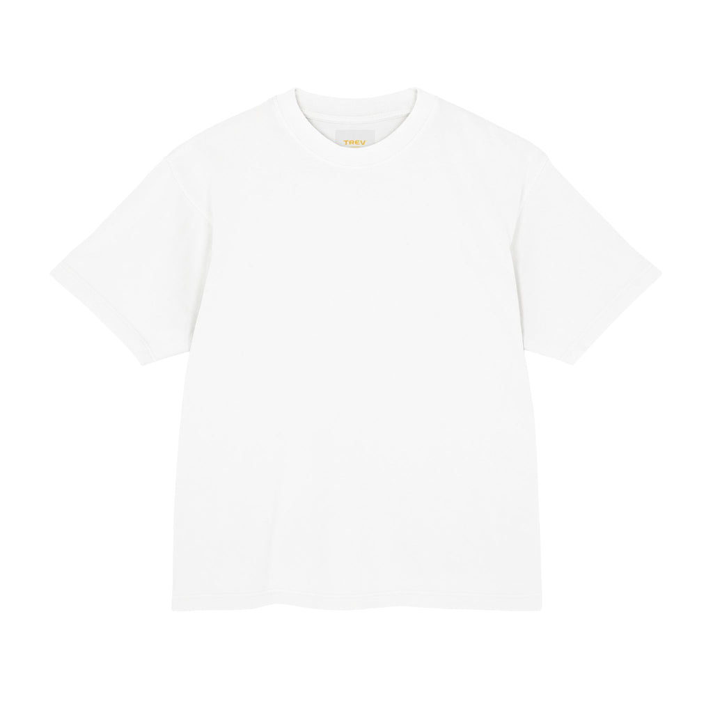 T-shirt urbain blanc/rouge TREV Curated