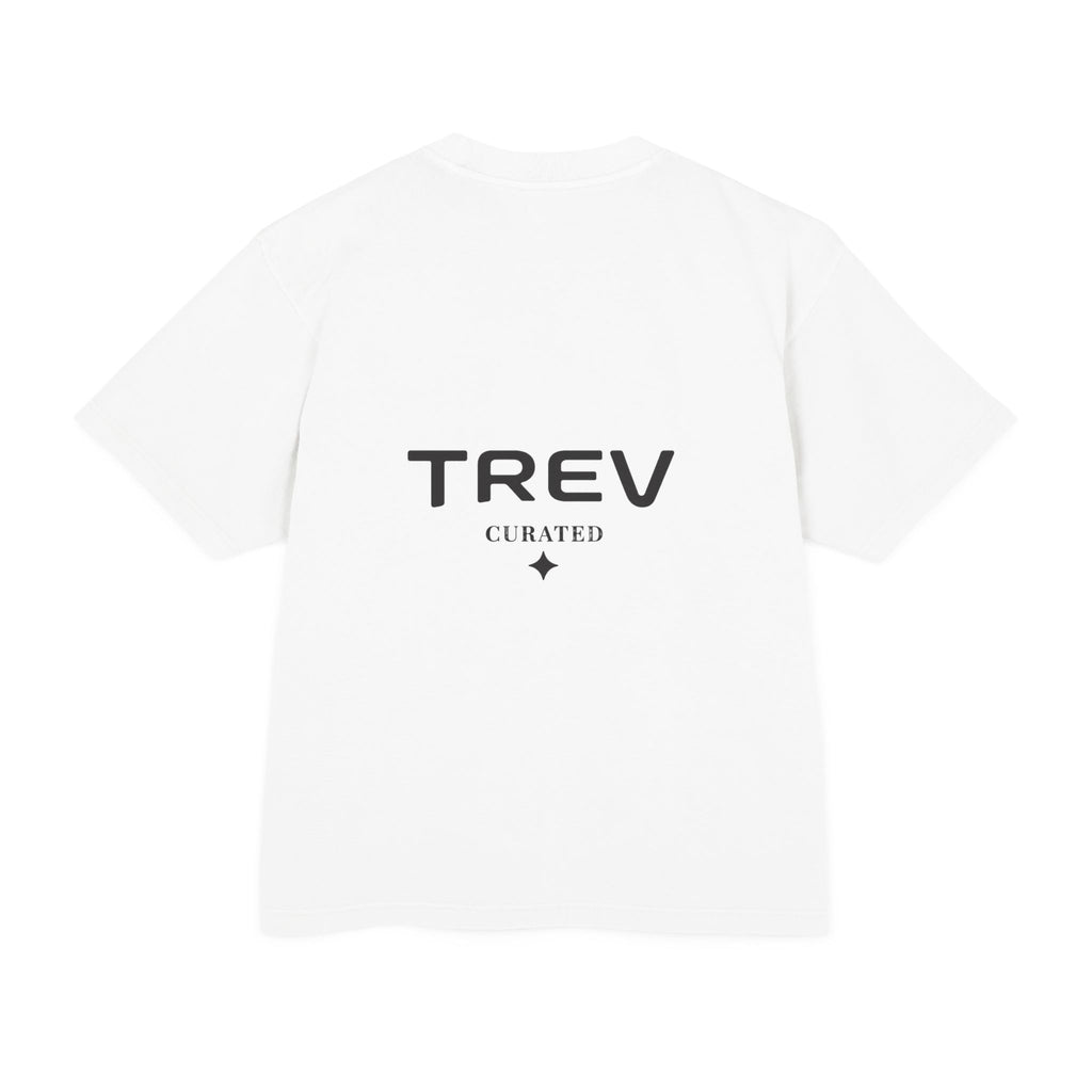 T-shirt urbain blanc/rouge TREV Curated