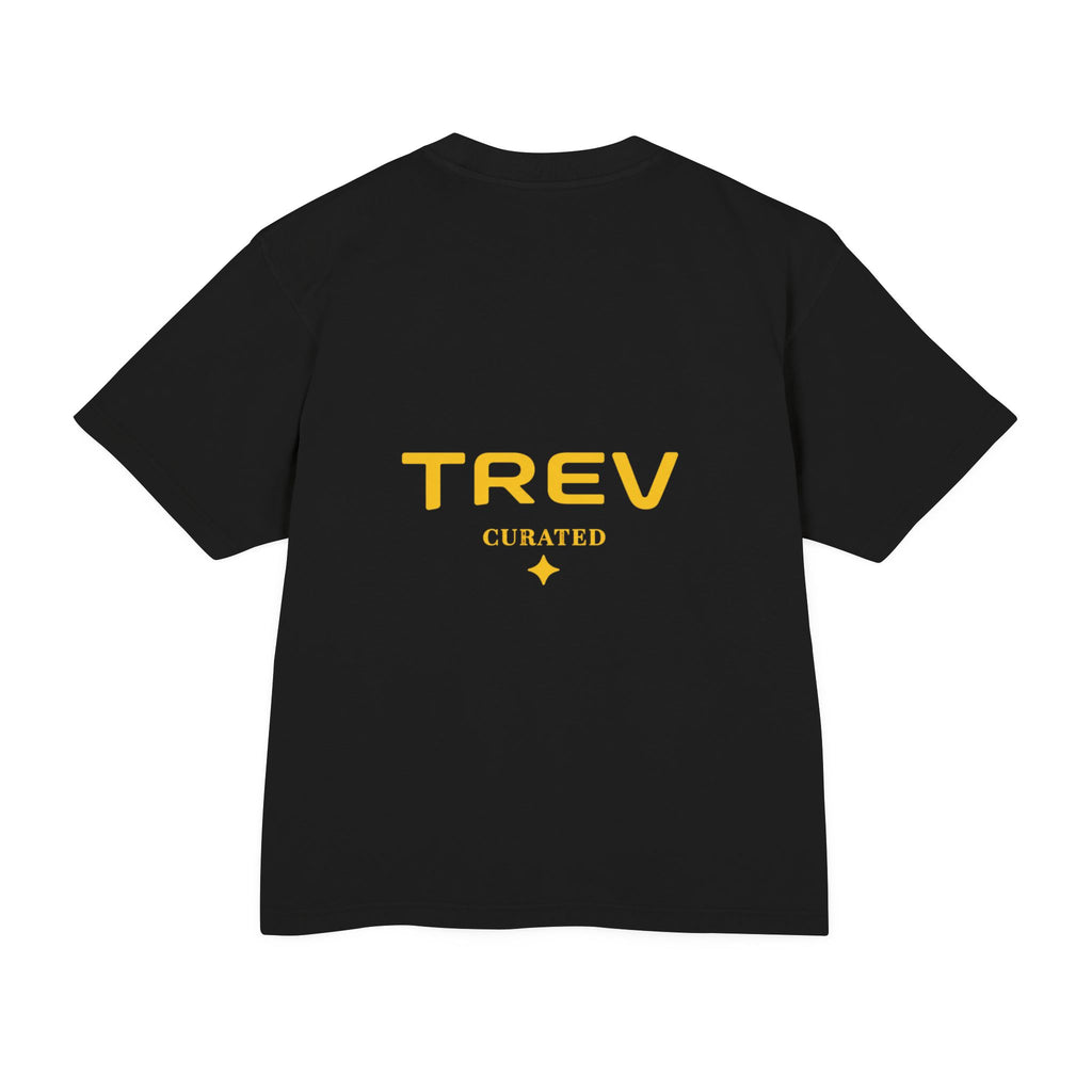 T-shirt TREV Curated Urban noir/cyan