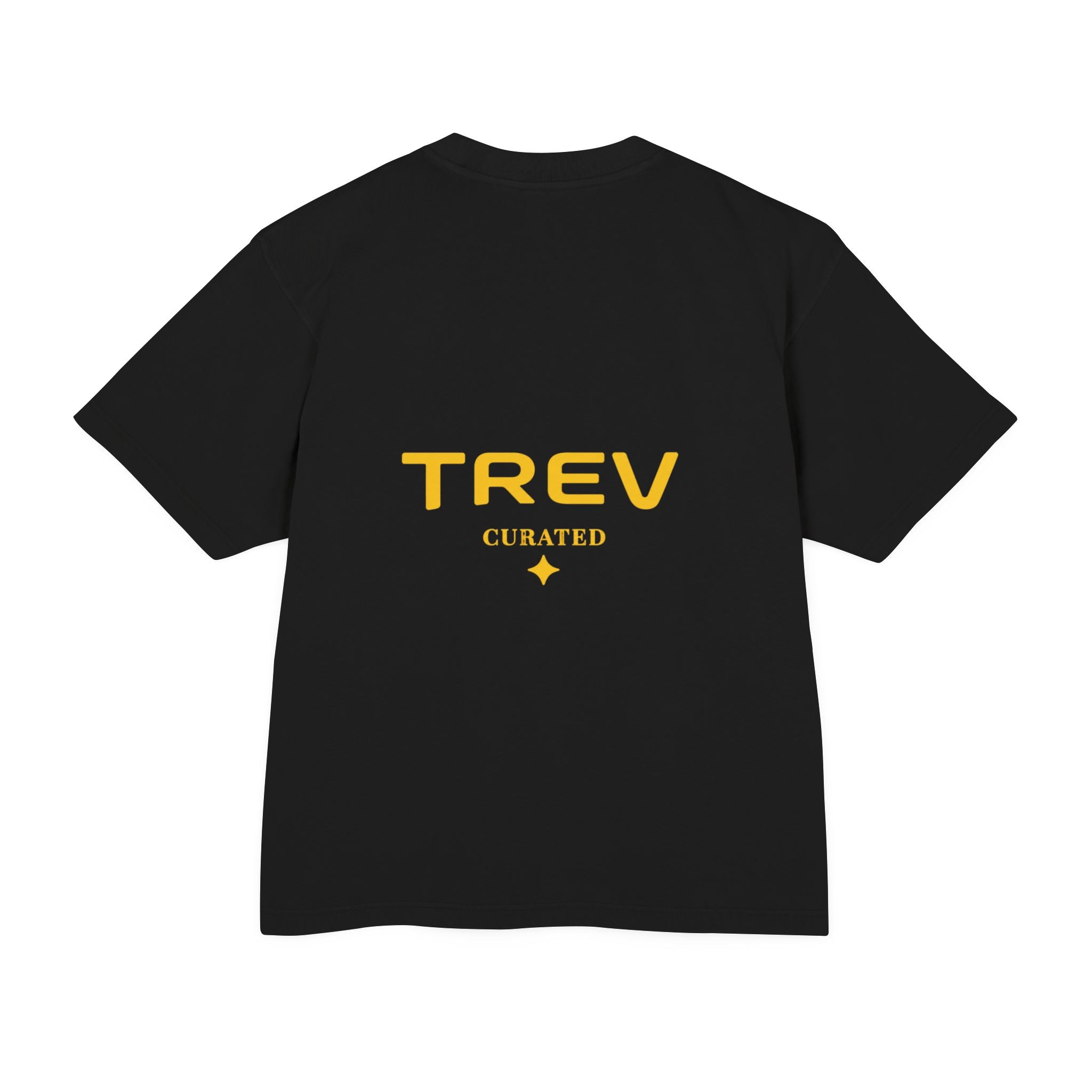Camiseta TREV Curated Urban negra/cian