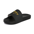 TREV Curated Men's Black Slide Sandals