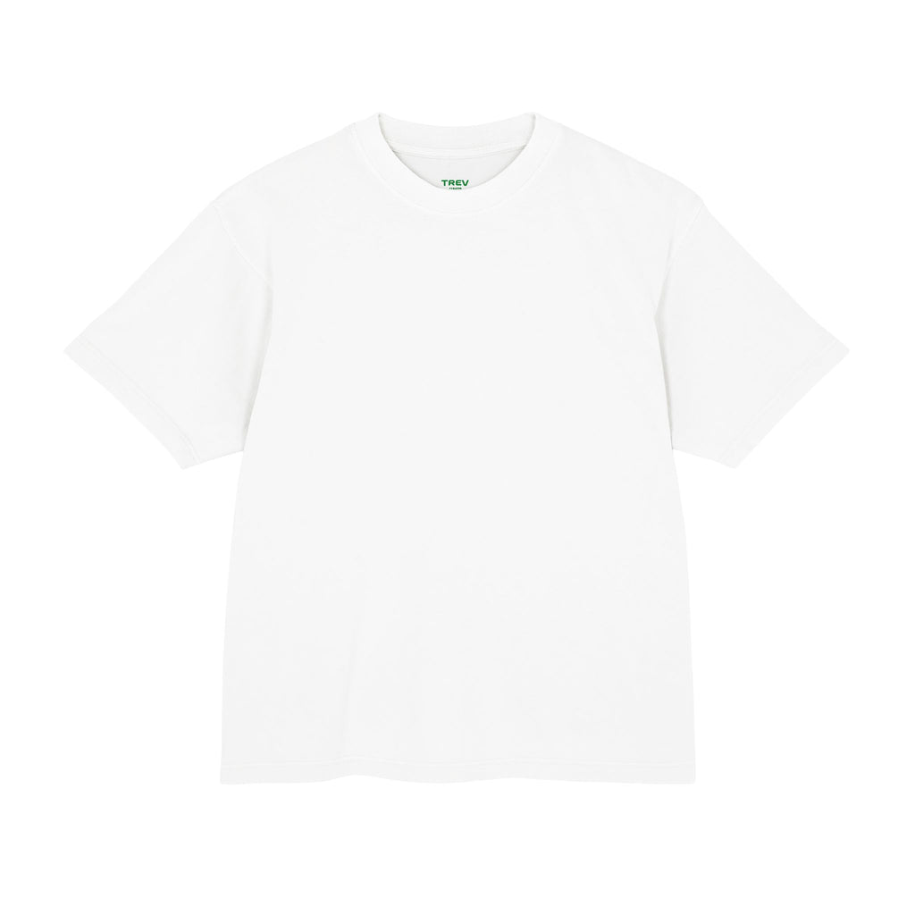 T-shirt urbain blanc/rouge TREV Curated