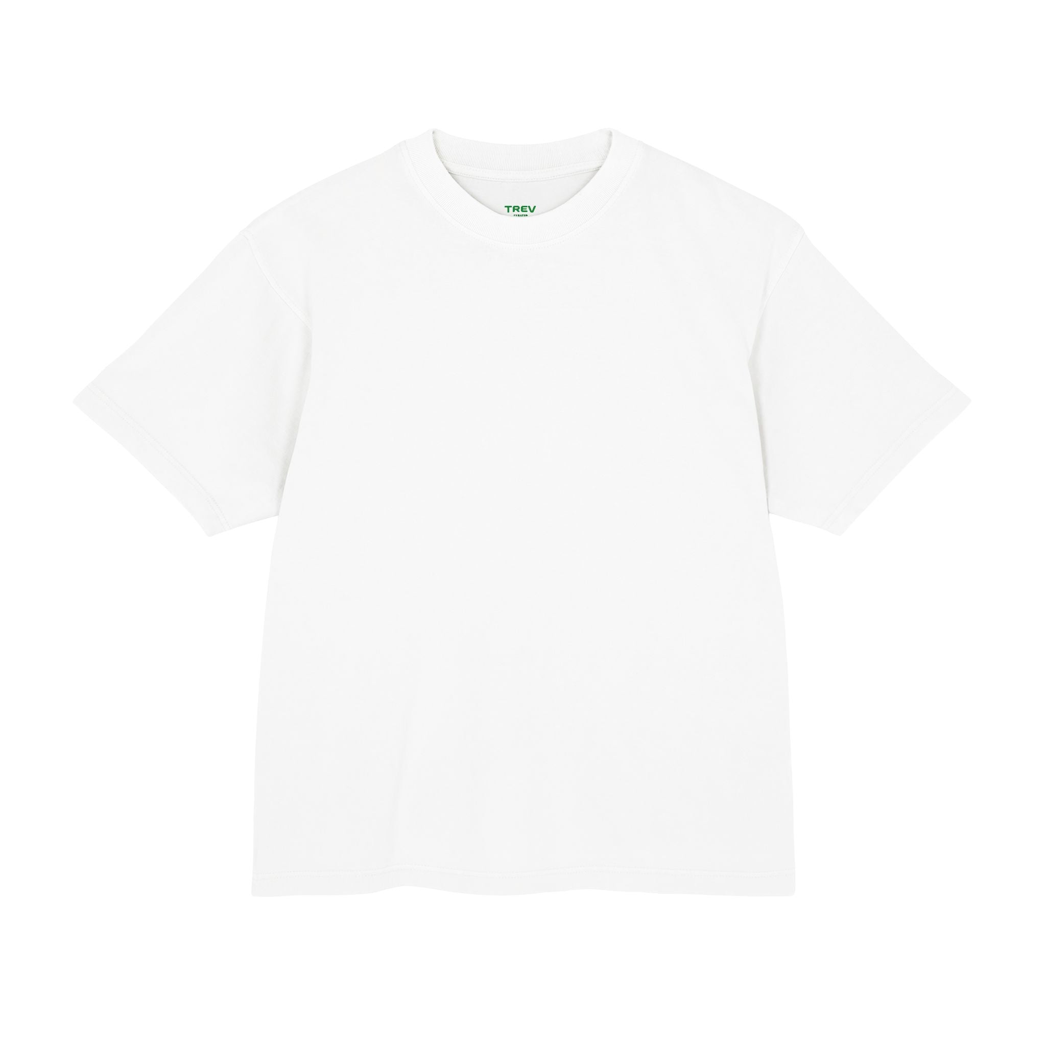 T-shirt urbain blanc/rouge TREV Curated
