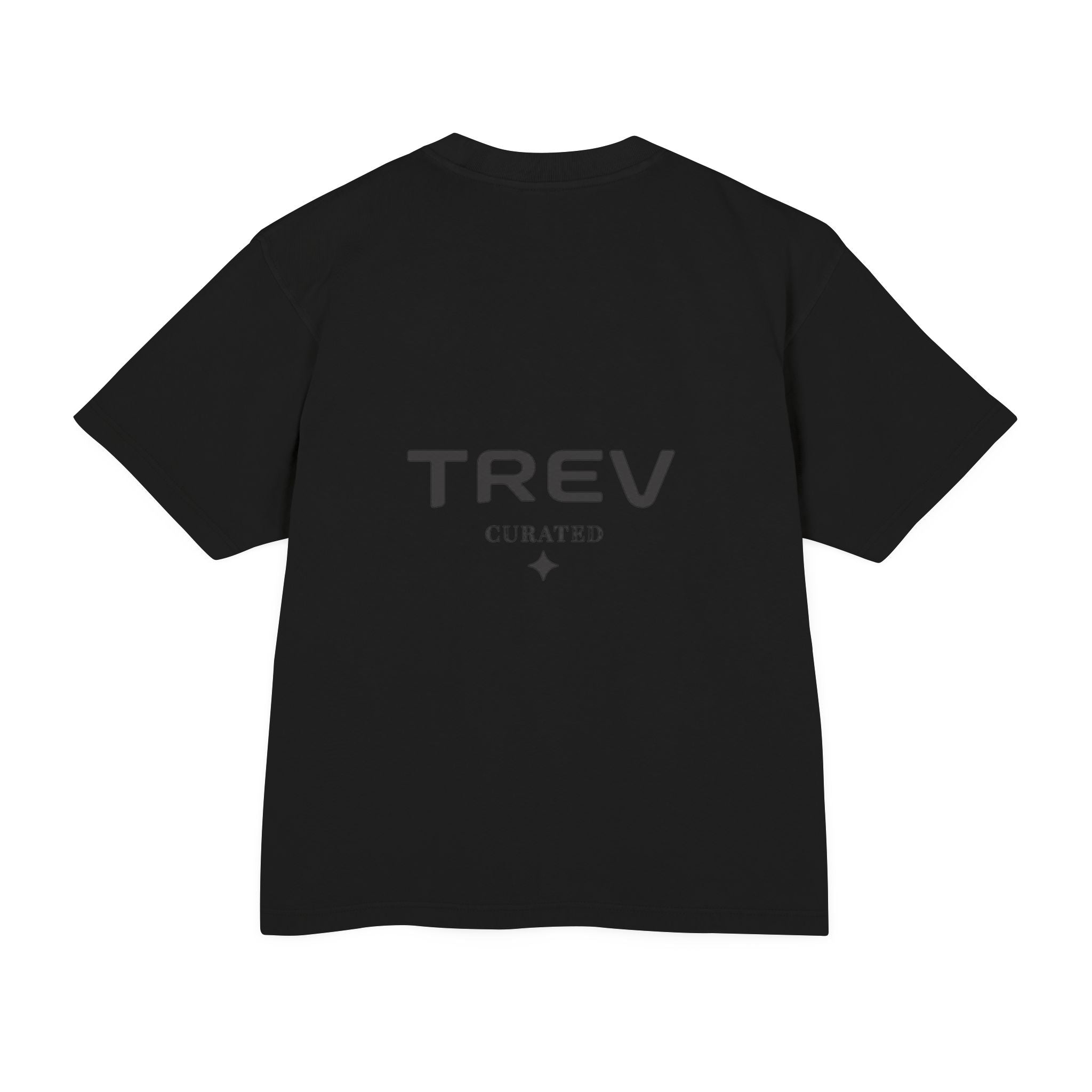 Camiseta TREV Curated Urban negra/cian