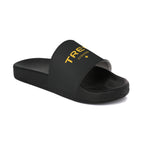 TREV Curated Men's Black Slide Sandals