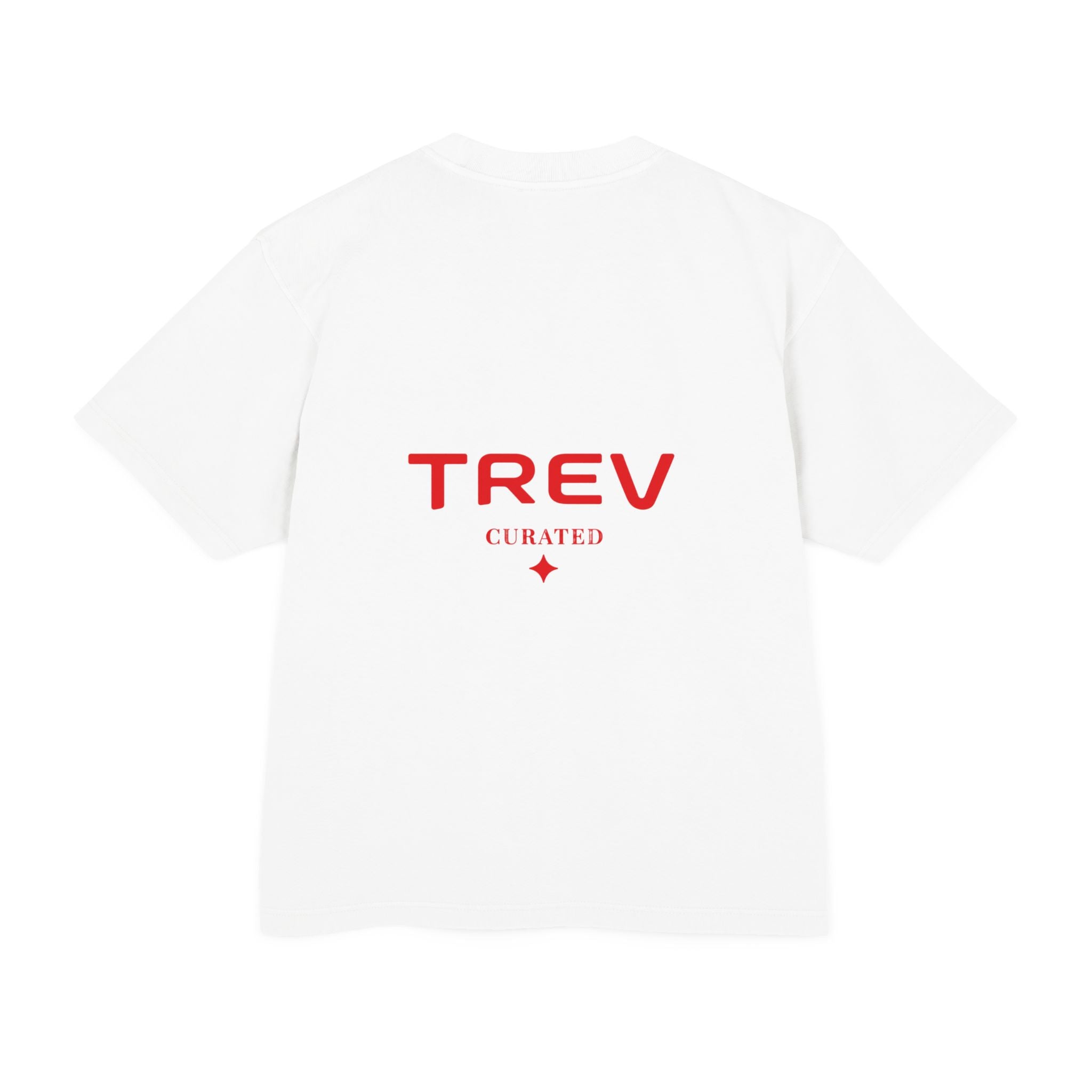 Camiseta Urbana Curated Blanca/Roja TREV