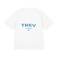 T-shirt urbain blanc/rouge TREV Curated