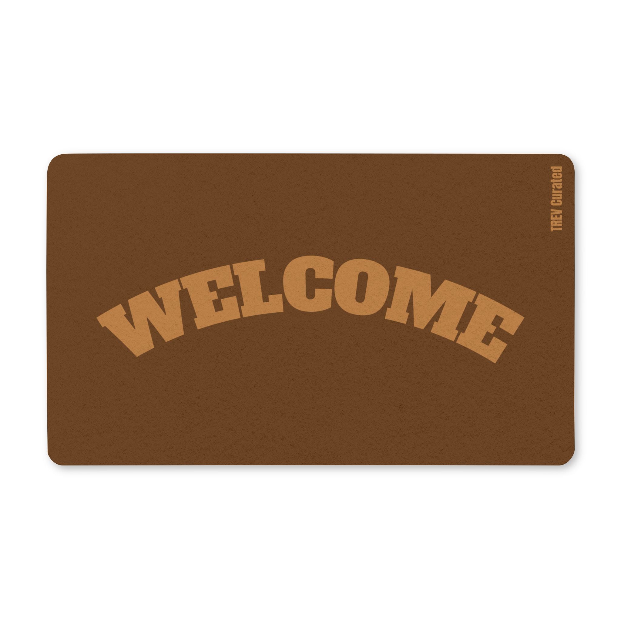 TREV Welcome Doormat