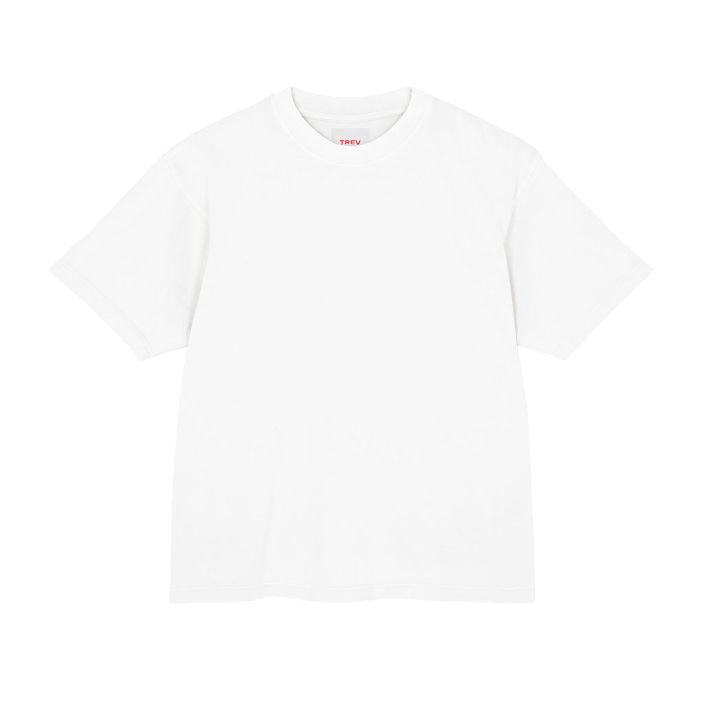T-shirt urbain blanc/rouge TREV Curated