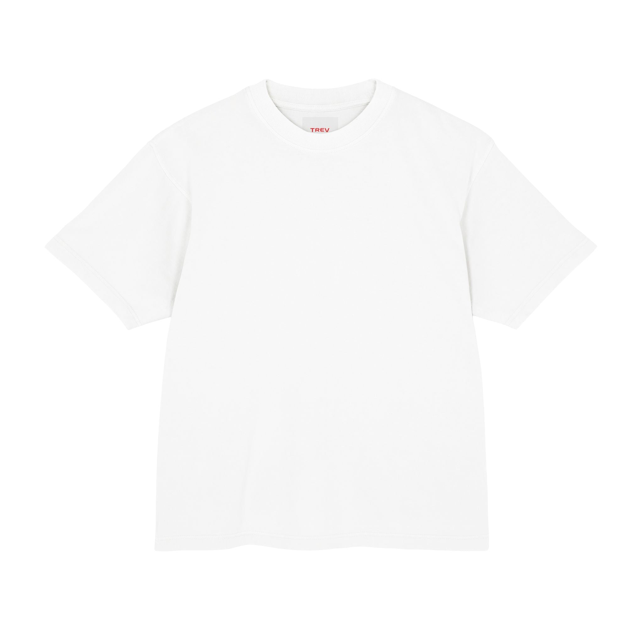 Camiseta Urbana Curated Blanca/Roja TREV