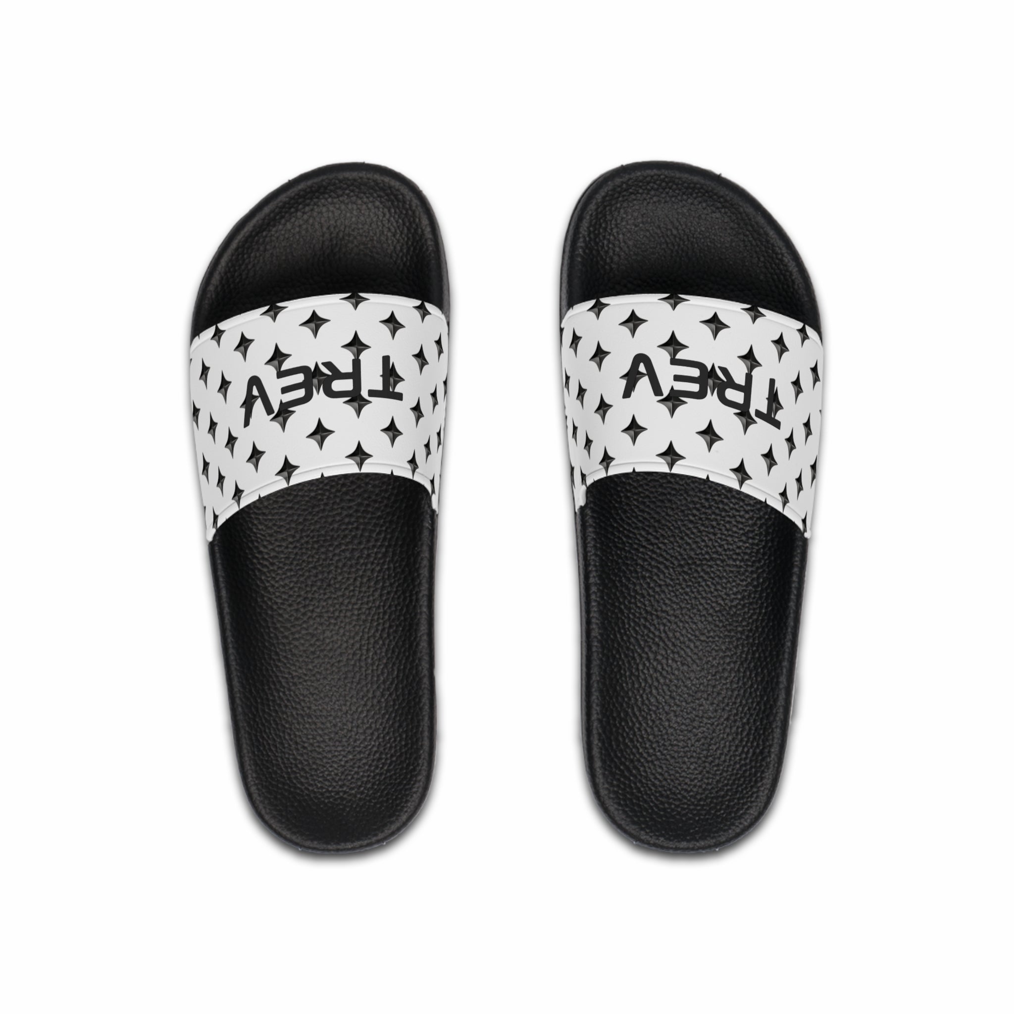 Sandales compensées TREV blanches/rouges pour femme