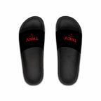 TREV Curated Men's Black Slide Sandals