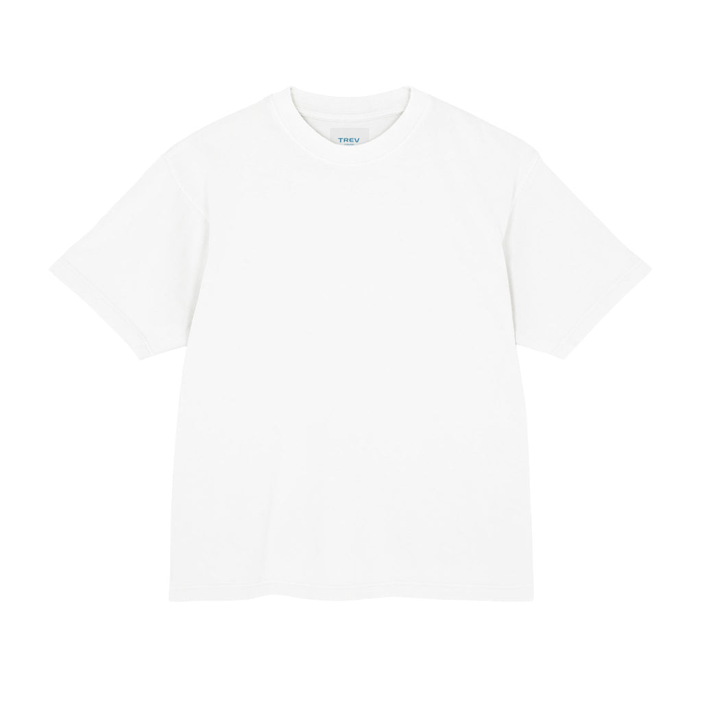 T-shirt urbain blanc/rouge TREV Curated