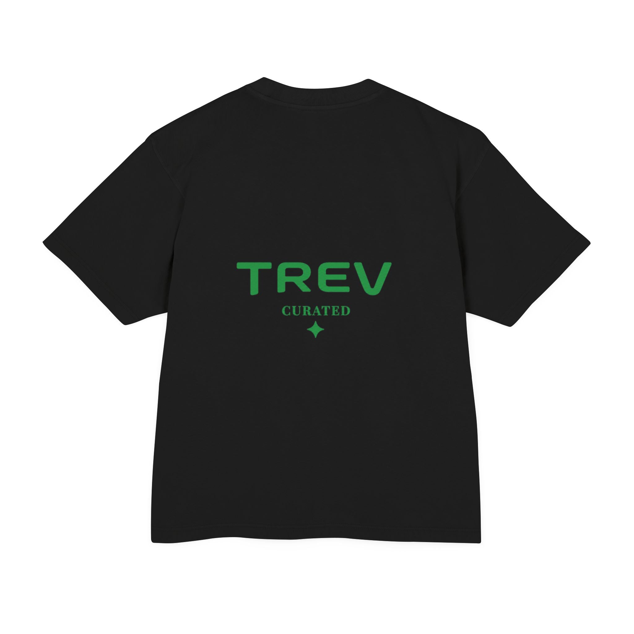 Camiseta TREV Curated Urban negra/cian
