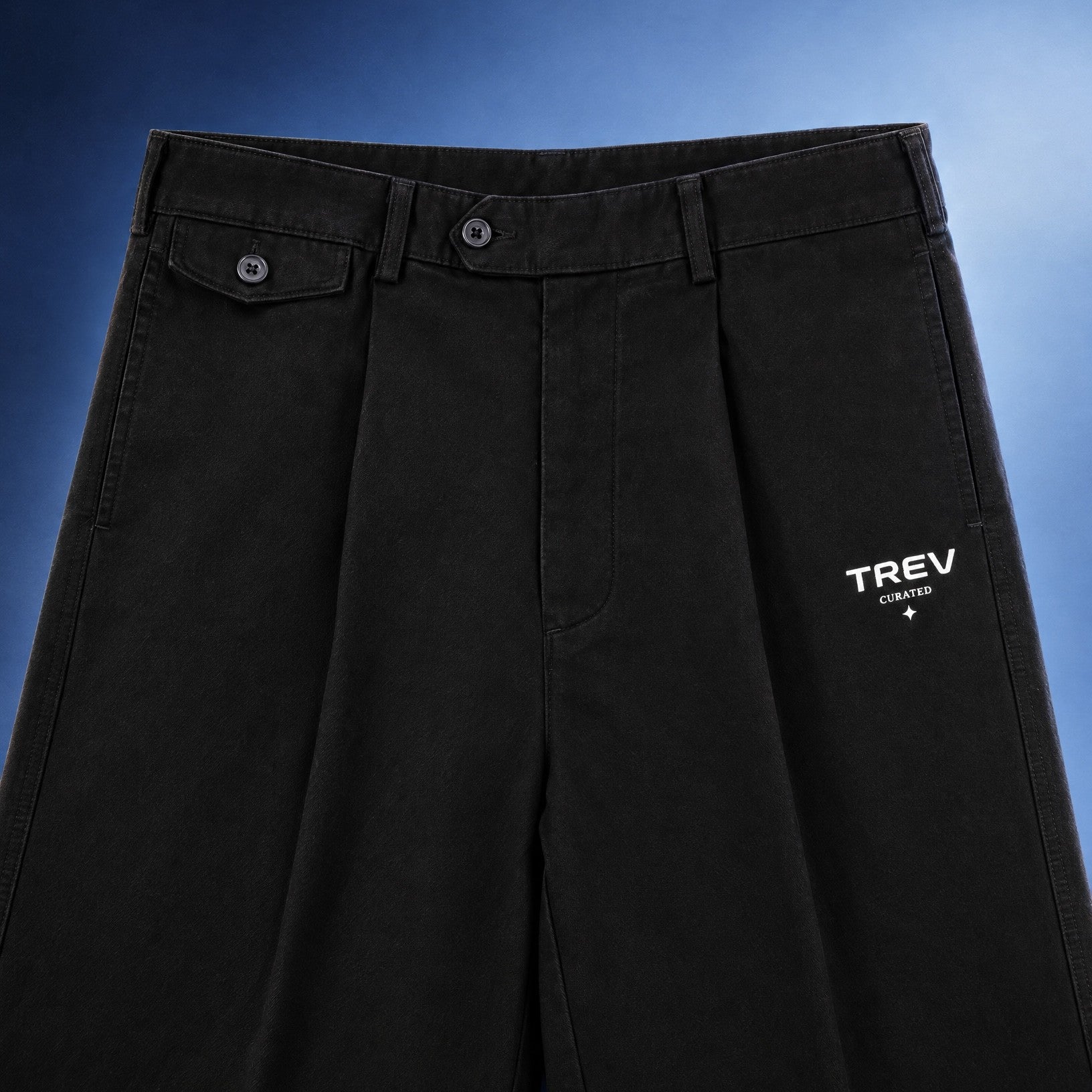 TREV Curated Men's Adjustable Waist Trousers