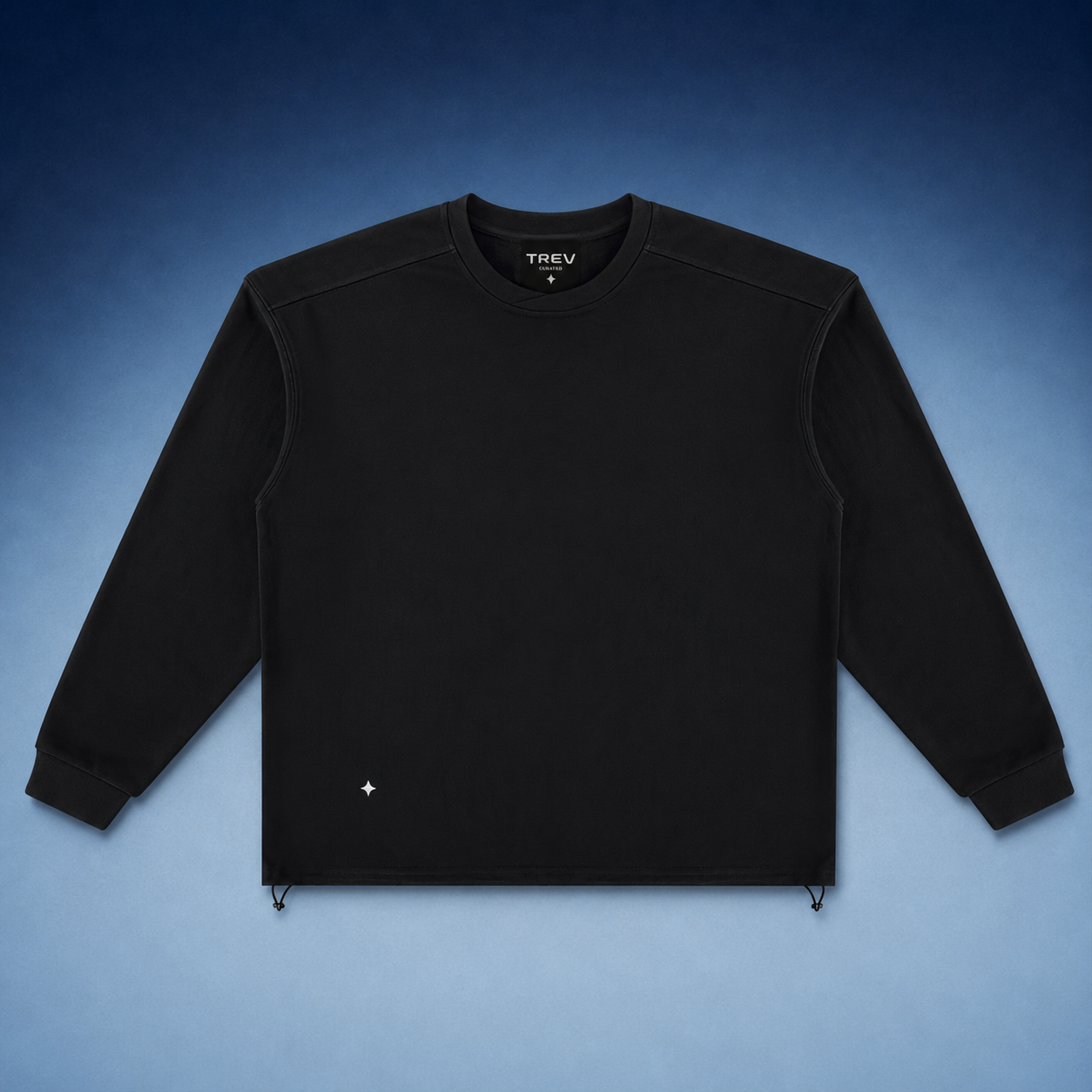 TREV Curated Unisex Drawstring Heavyweight Boxy Sweatshirts