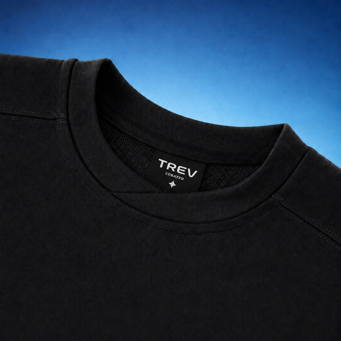 TREV Curated Unisex Drawstring Heavyweight Boxy Sweatshirts