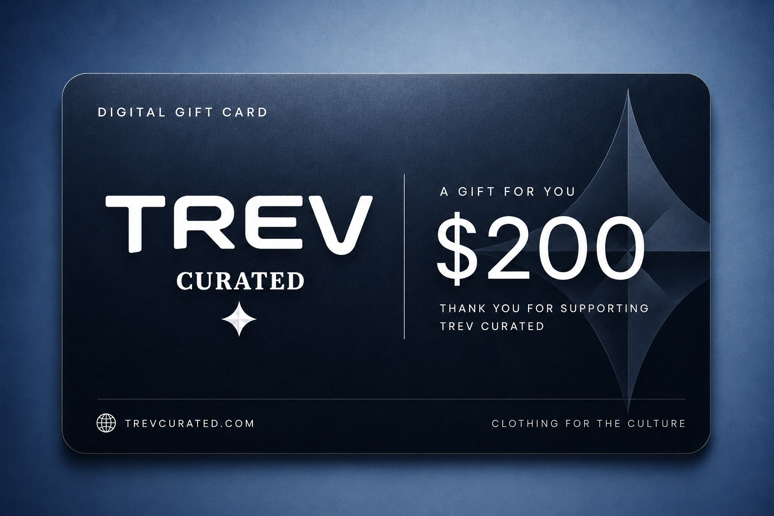 TREV Curated Digital Gift Card
