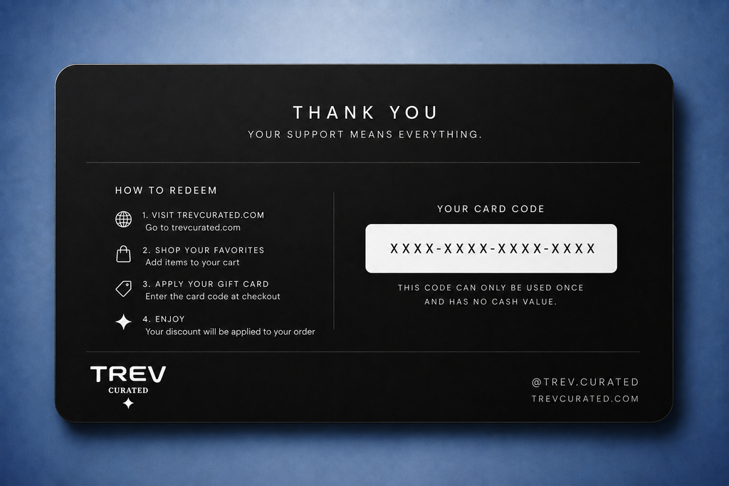 TREV Curated Digital Gift Card