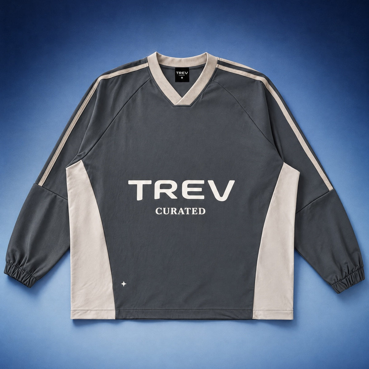 TREV Curated Men's UV Blocks Stripes Long-Sleeve T-Shirts
