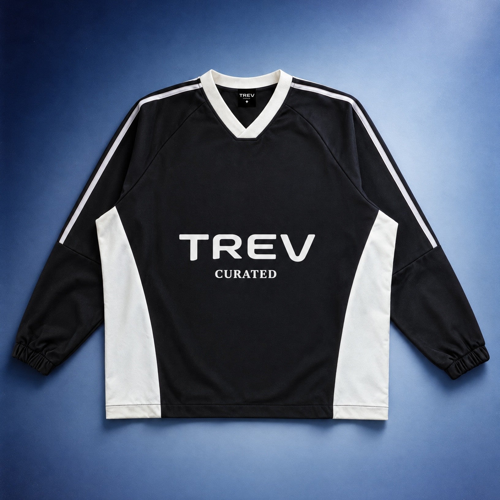 TREV Curated Men's UV Blocks Stripes Long-Sleeve T-Shirts