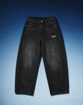 (PRE-ORDER) TREV Curated Men Vintage Black Barrel Leg Jean