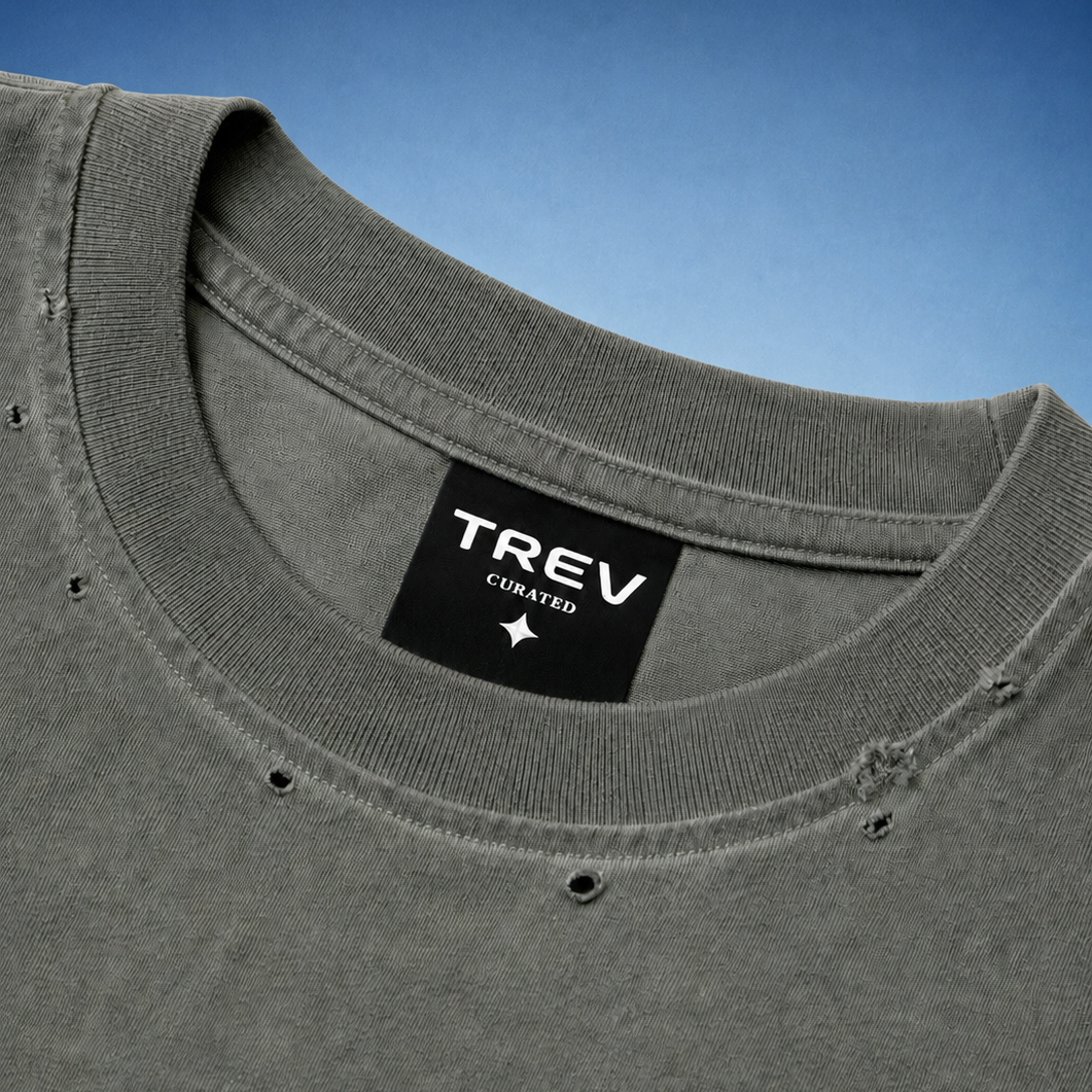 TREV Curated Men's Distressed Grommet Eyelet Tank Top
