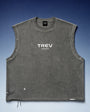 TREV Curated Men's Distressed Grommet Eyelet Tank Top