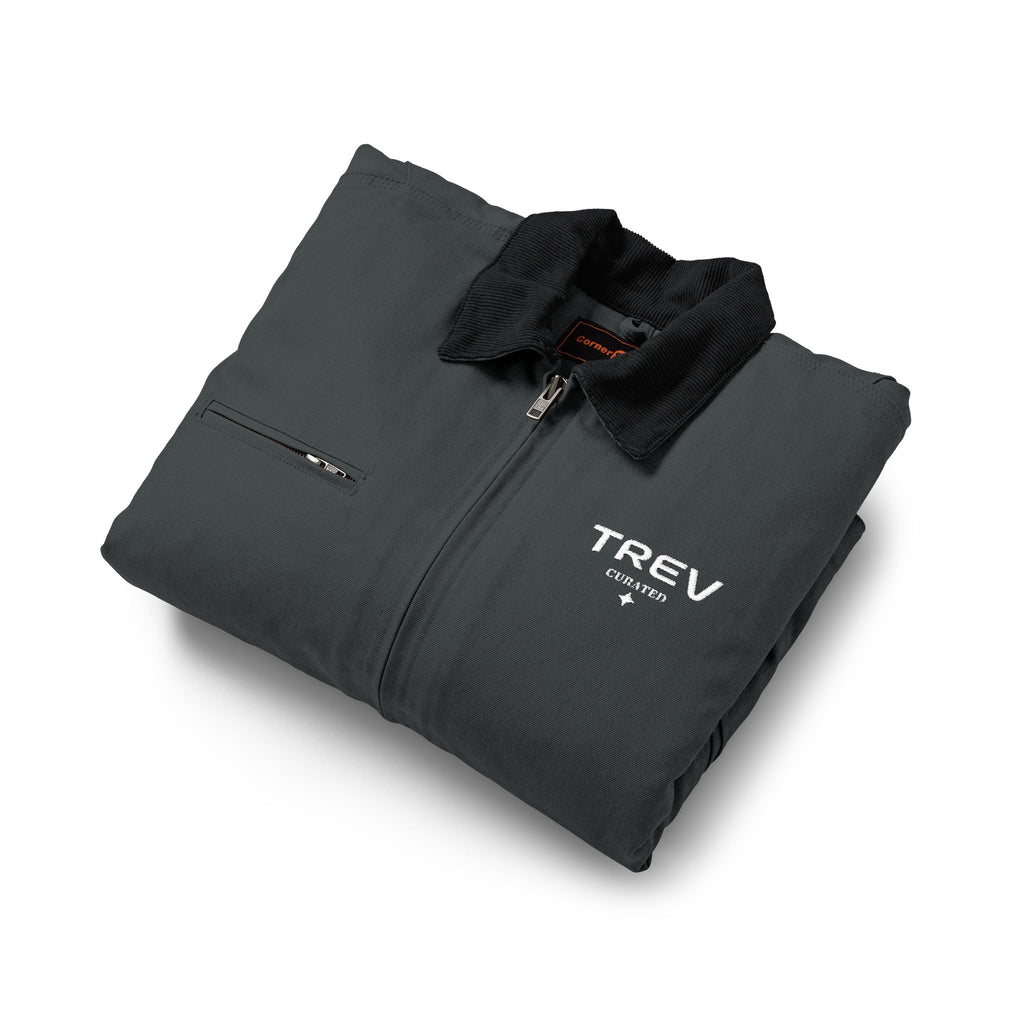 Veste de travail TREV Curated noire en tissu épais