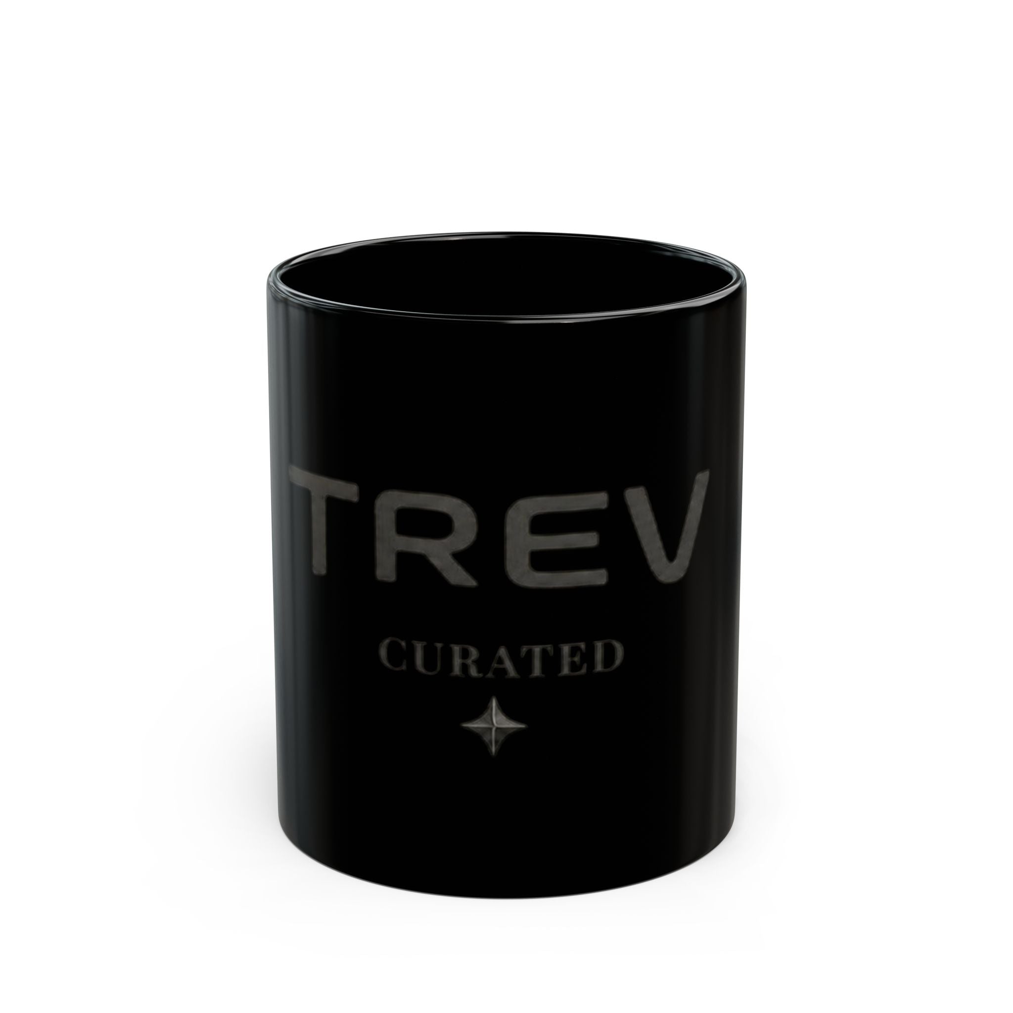 TREV Black Mug