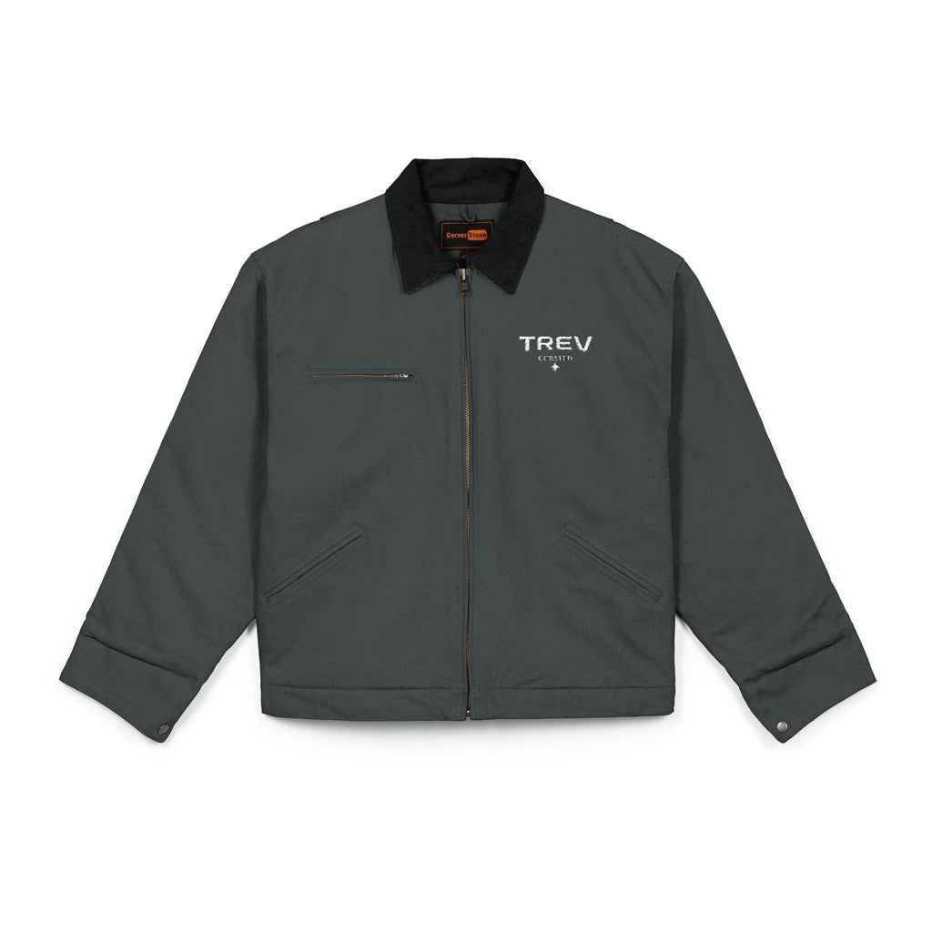 Veste de travail TREV Curated noire en tissu épais