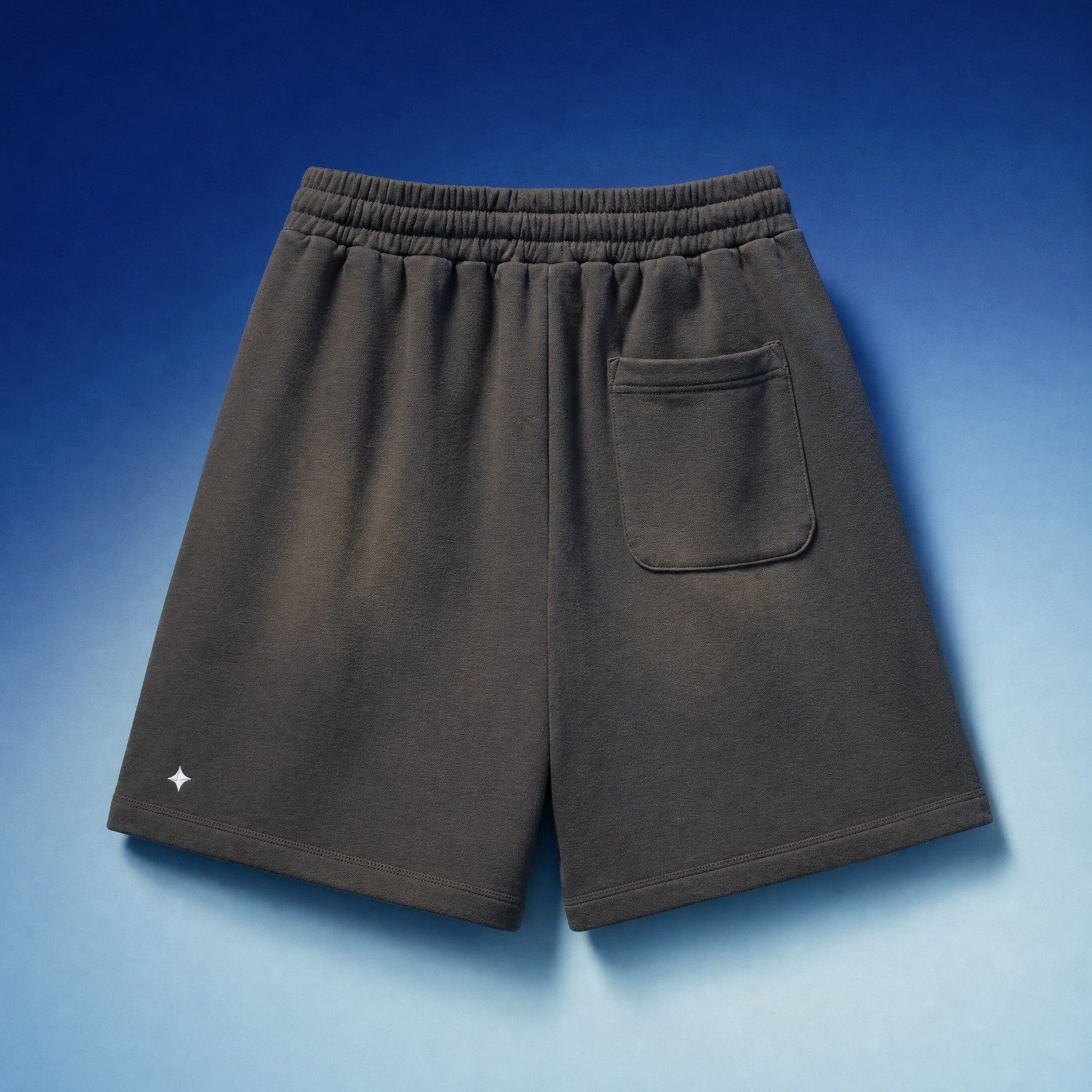 TREV Curated Unisex Club's Owner Sun Fade Raw Edge Short