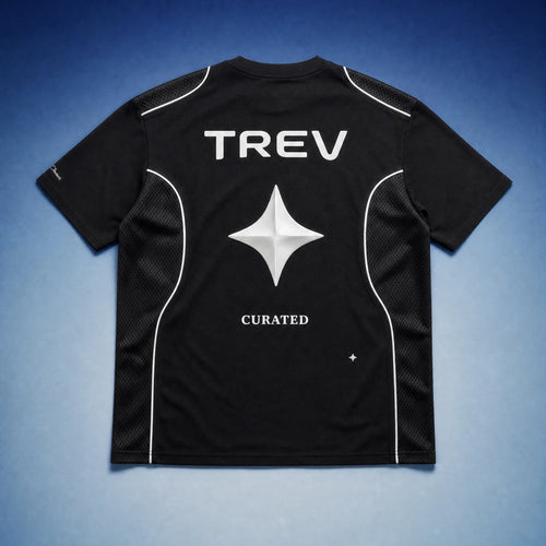 TREV Curated Club's Owner Unisex Air Contrast Panel T-Shirt
