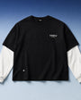 TREV Curated Layered Contrast Long Sleeve T-Shirt