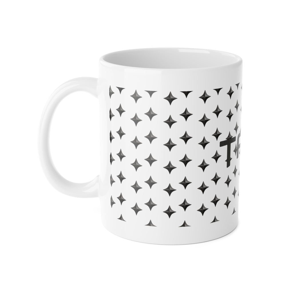 TREV White Star Mug