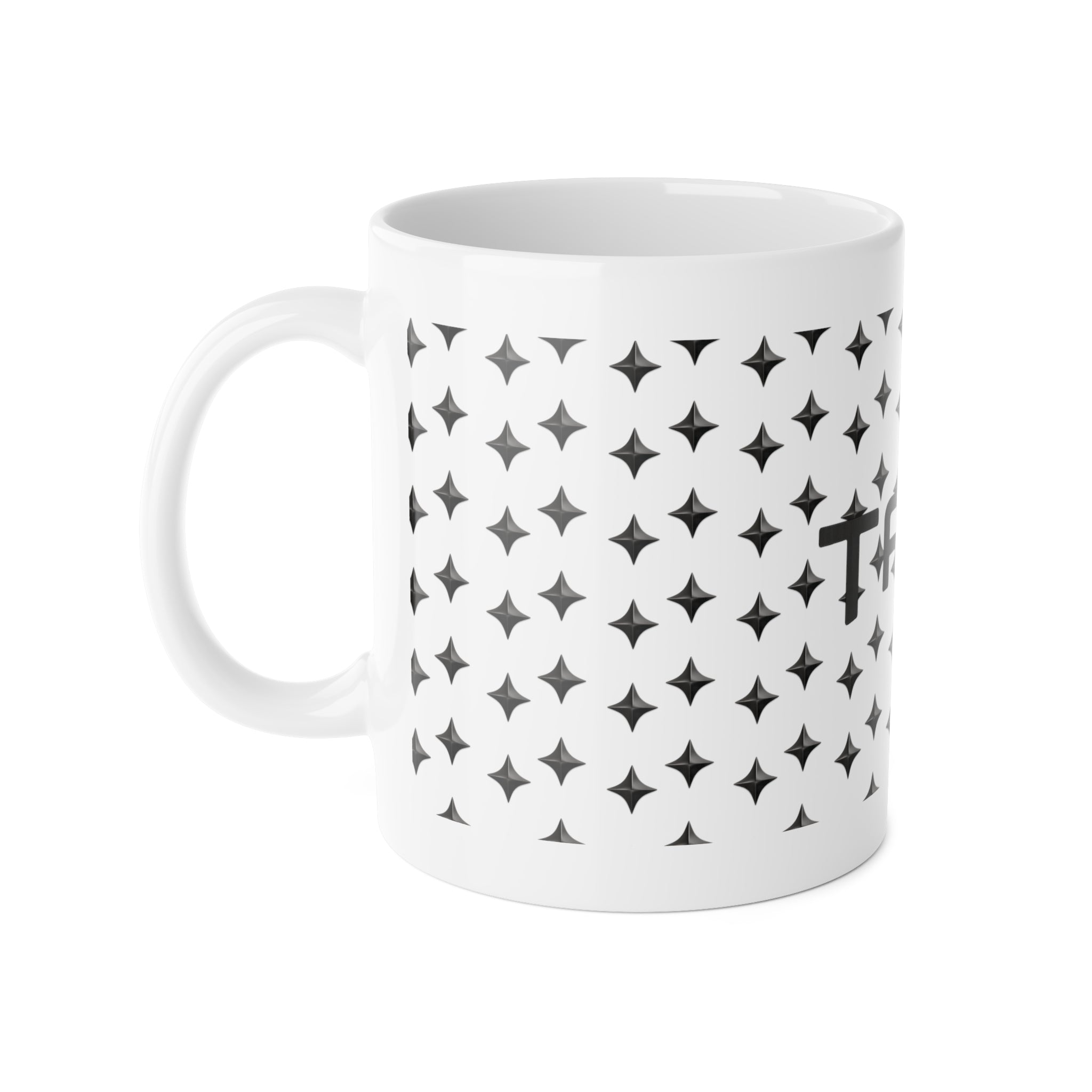TREV White Star Mug