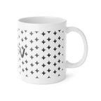 TREV Curated White Star Mug
