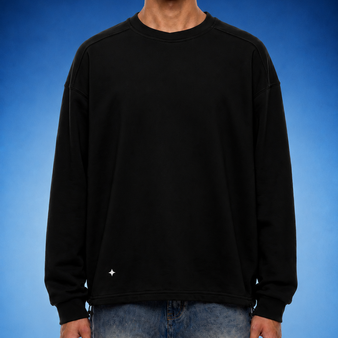 TREV Curated Drawstring Boxy Sweatshirts 2