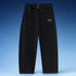 TREV Curated Women's Adjustable Waist Barrel Chino Pants Black Front