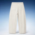 TREV Curated Women's Adjustable Waist Barrel Chino Pants White 2