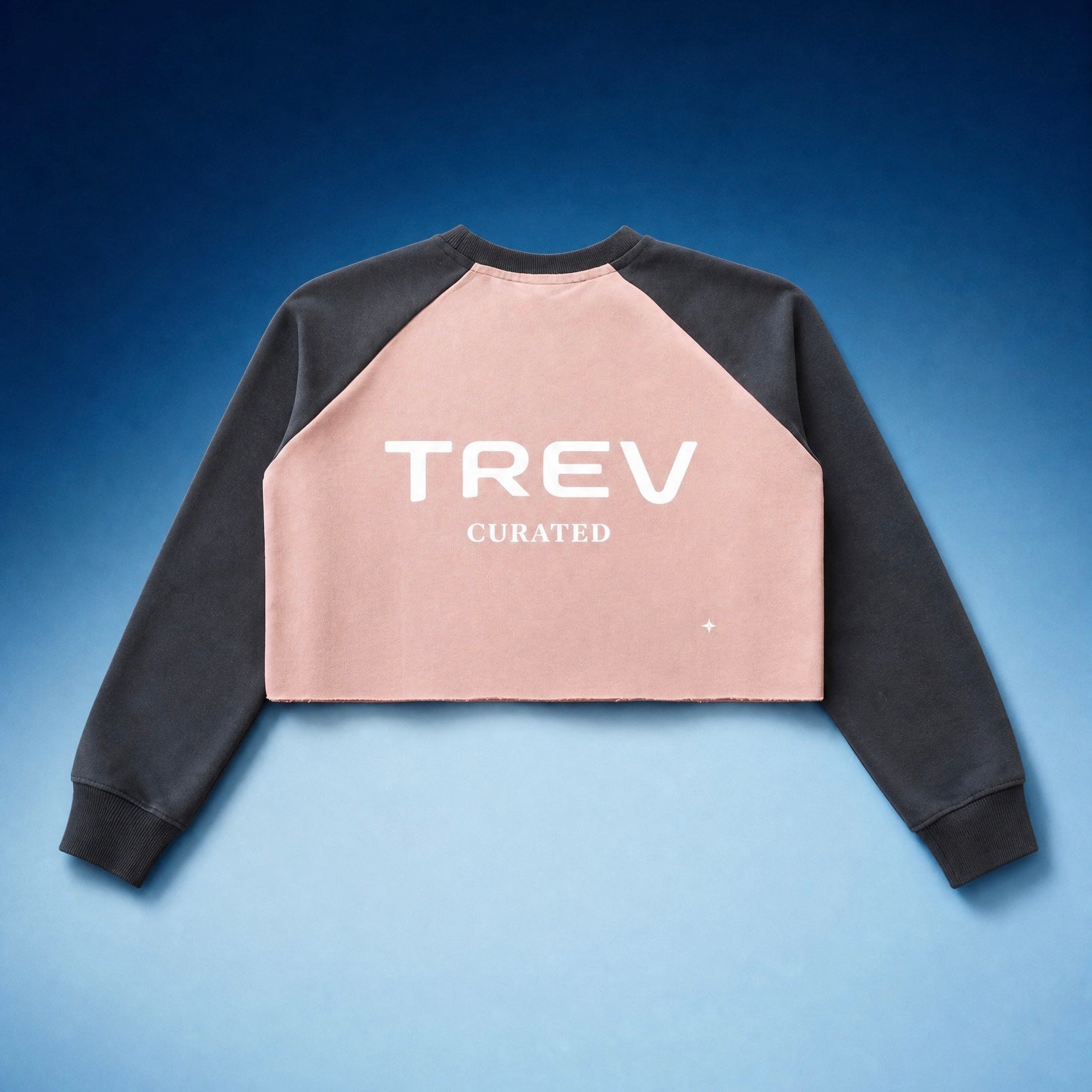 TREV Curated Women's Raw-Hem Raglan Crop Sweaters 4