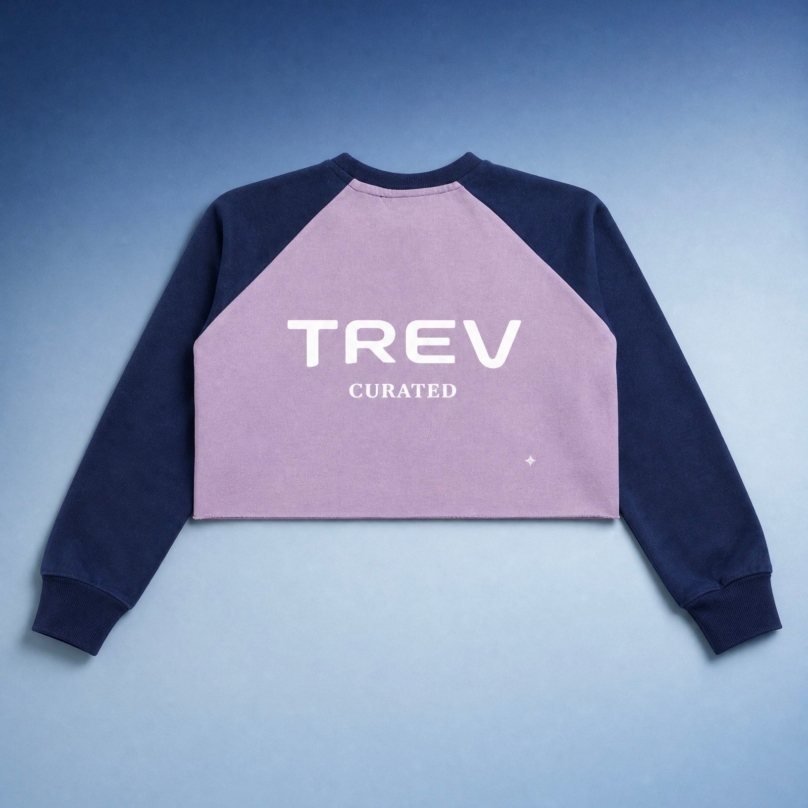 TREV Curated Women's Raw-Hem Raglan Crop Sweaters 6