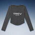 TREV Curated Women’s Vintage Crop Long Sleeve T-Shirts 2